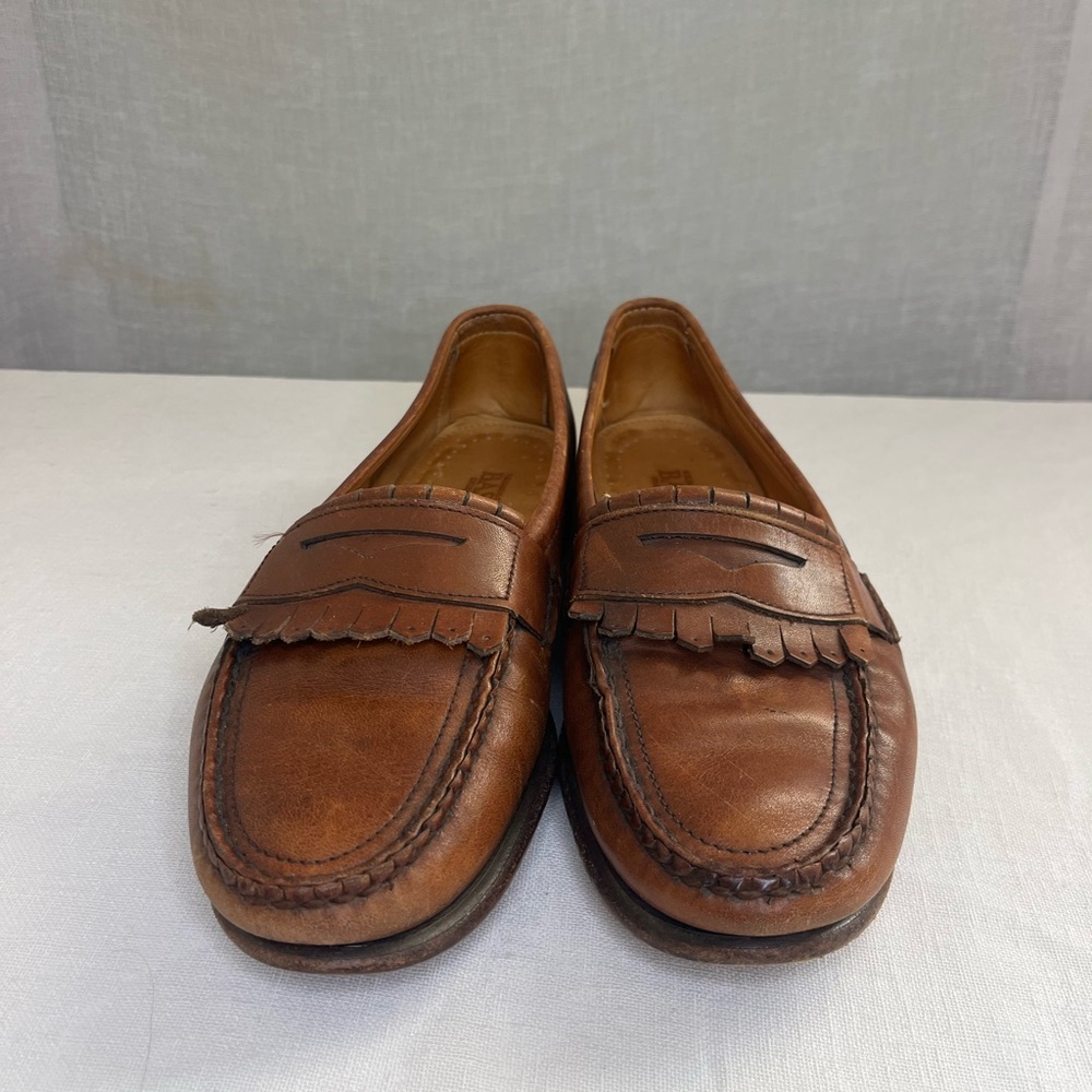 Classic BASS Brown Leather Loafers sz8.5